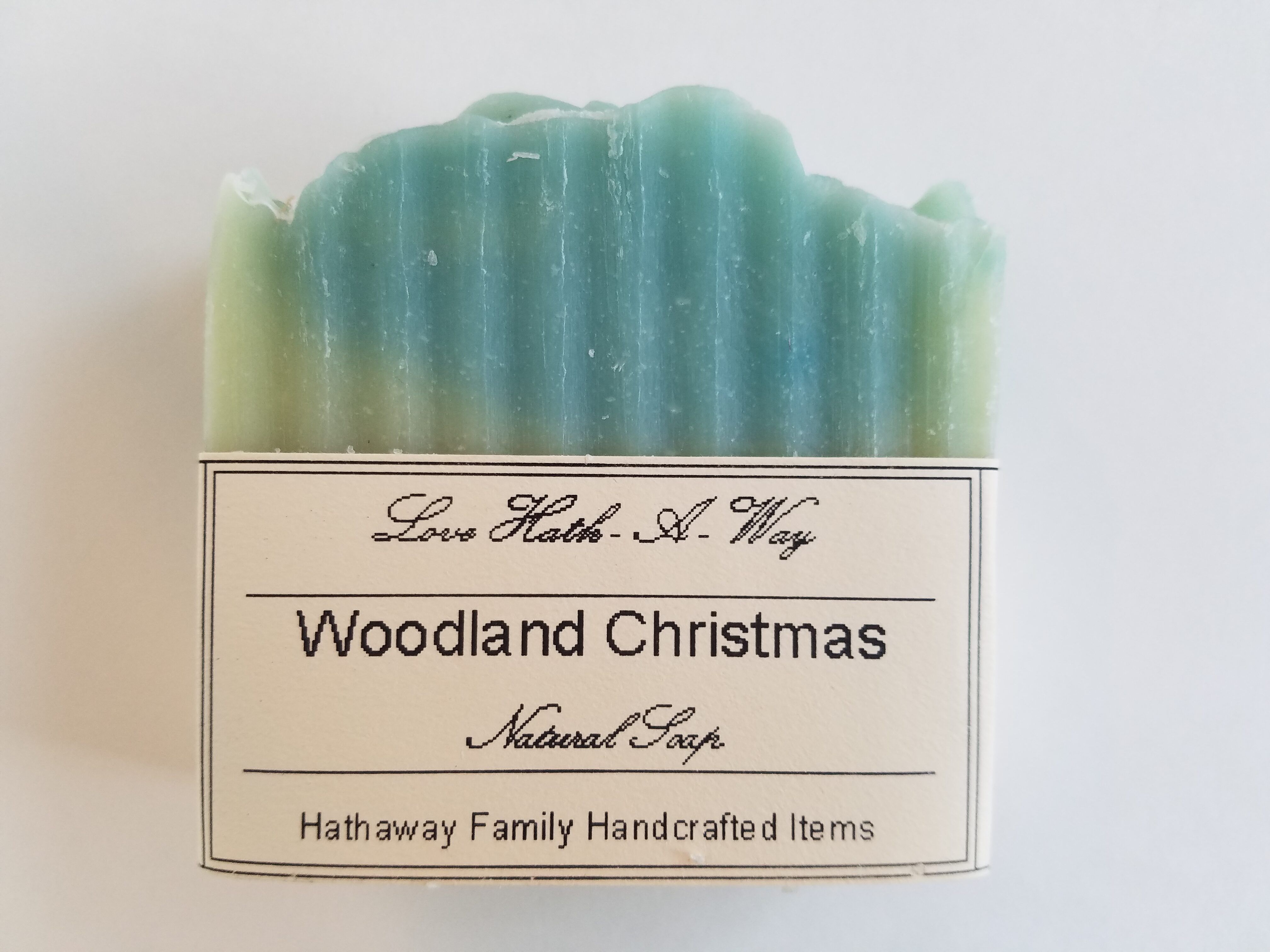 Woodland Christmas Soap