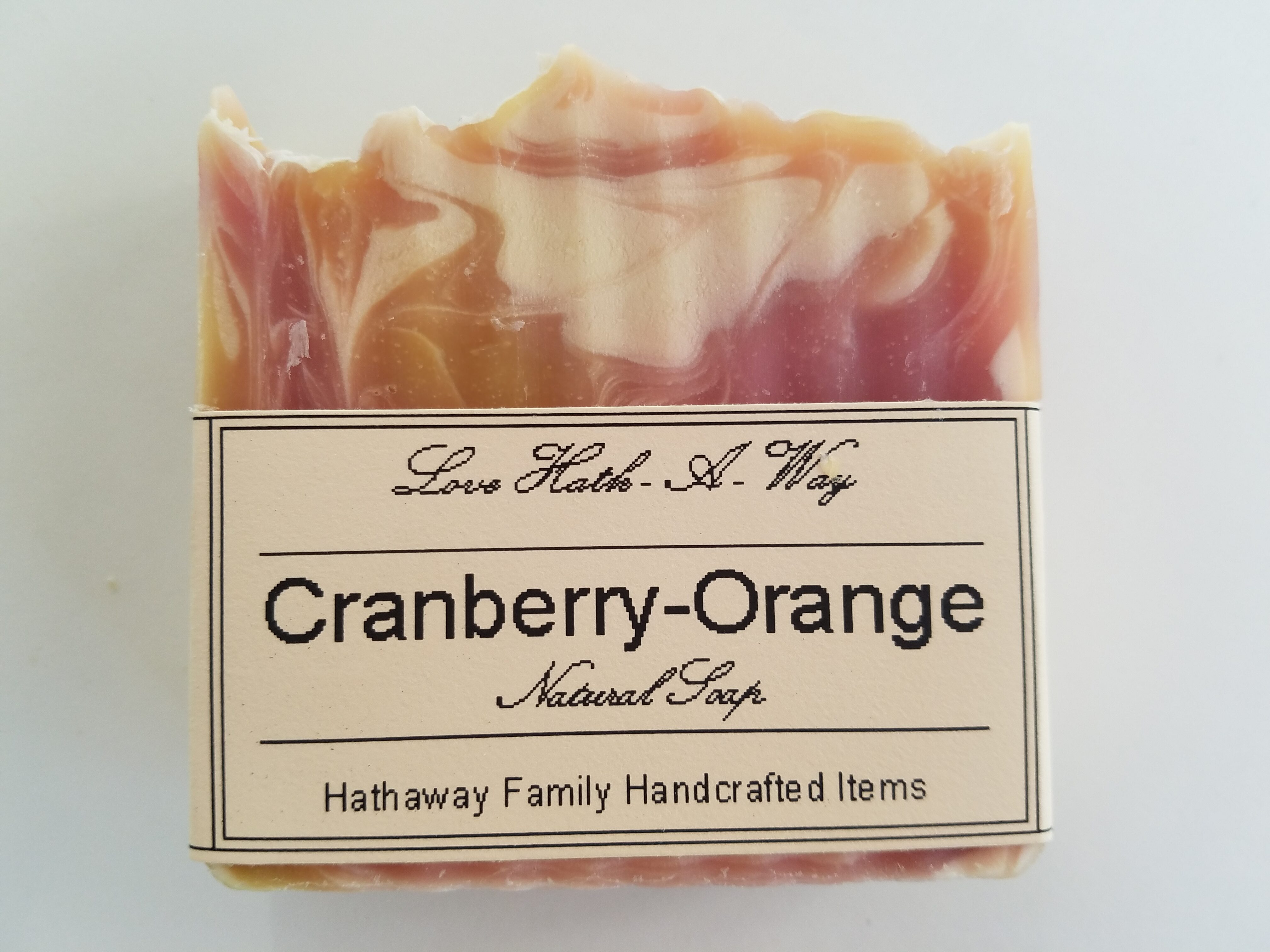 Cranberry-Orange Soap