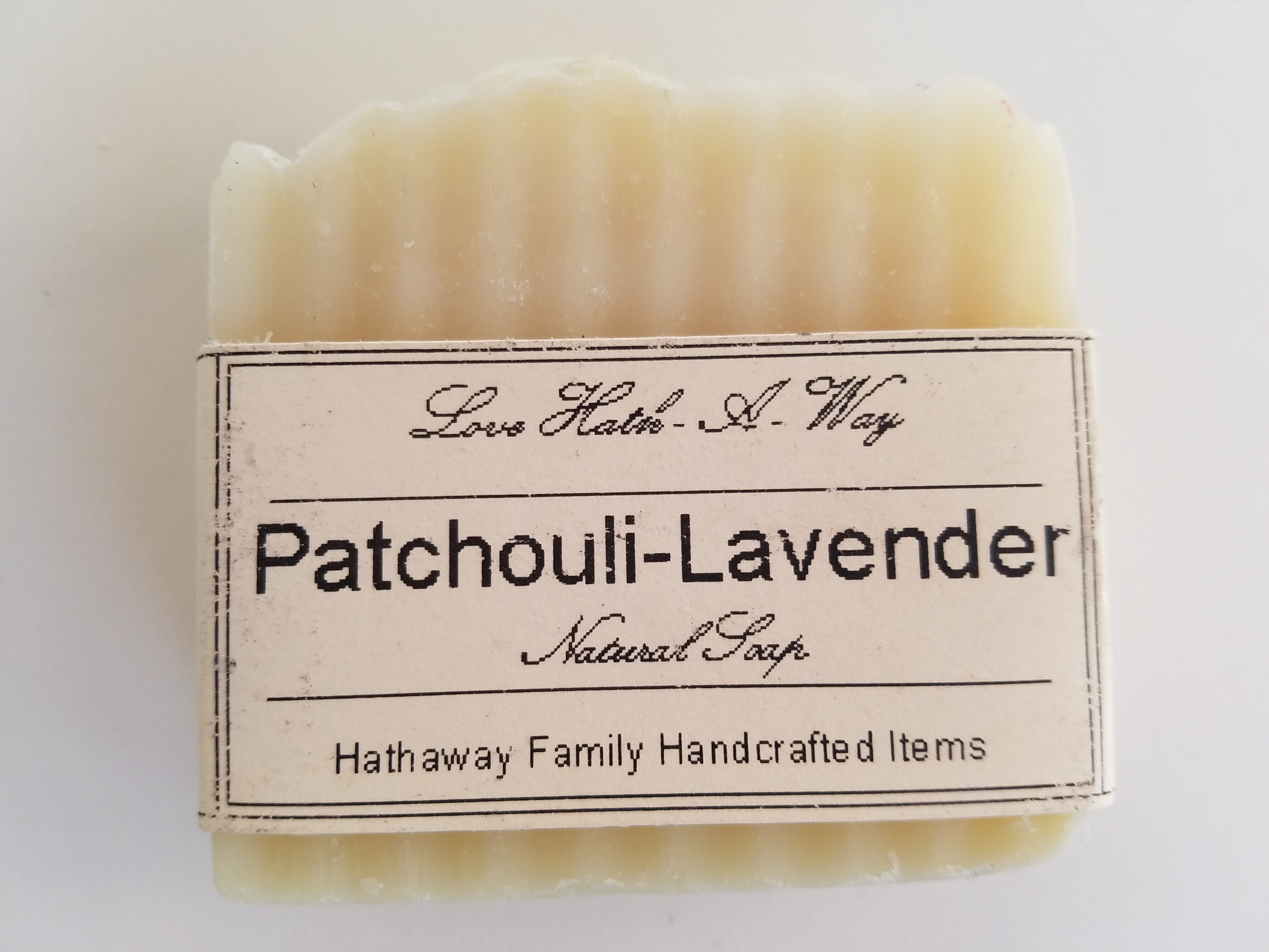 Patchouli-Lavender Soap