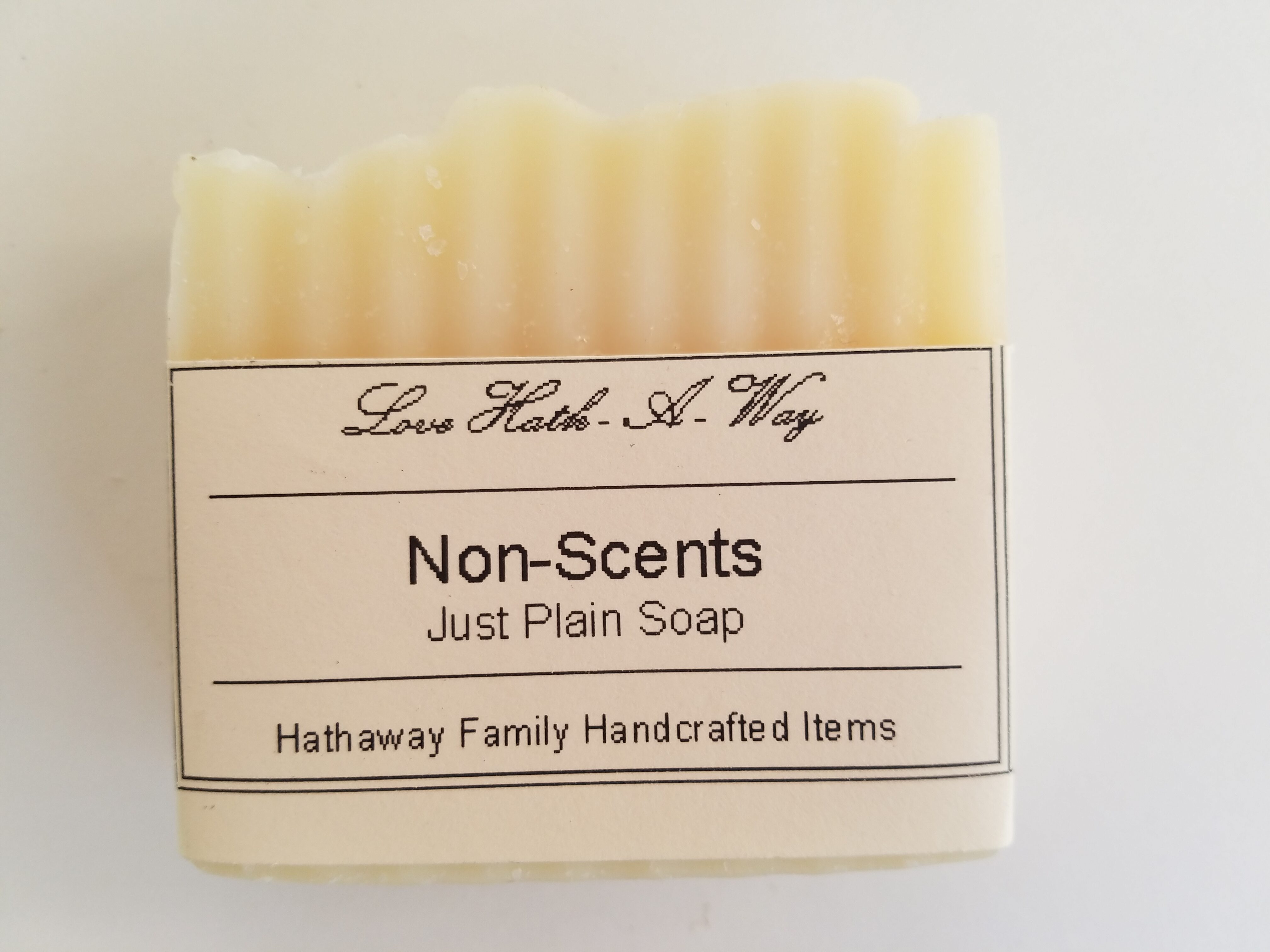 Non-Scents Soap