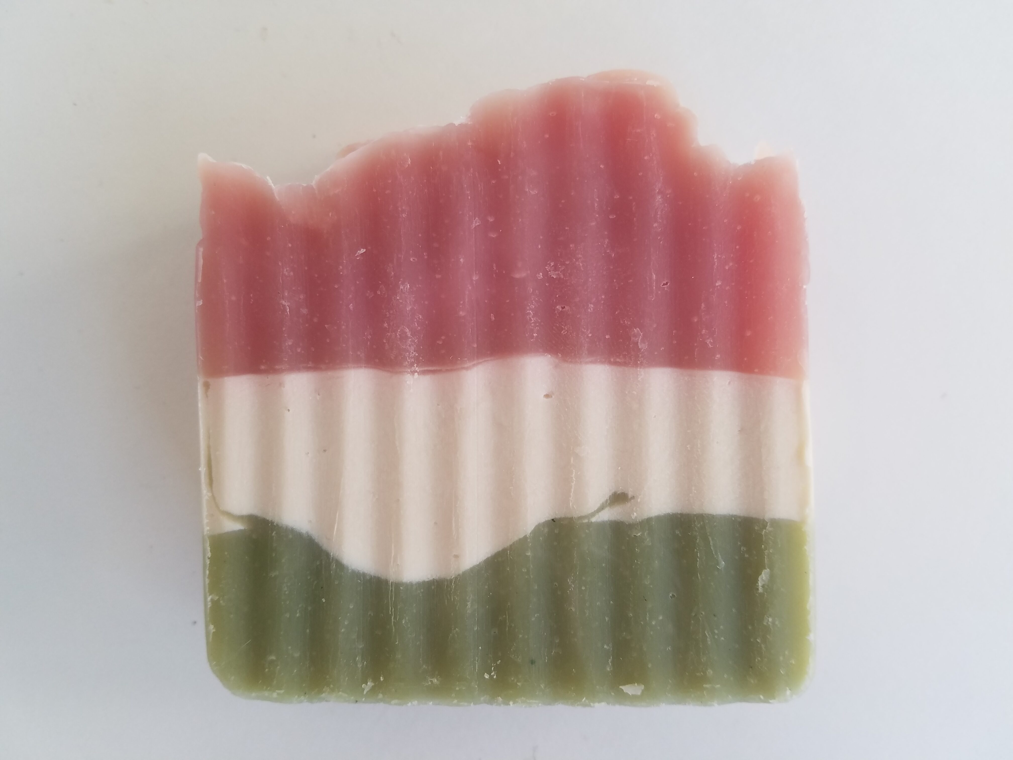 Raspberry-Green Tea Soap