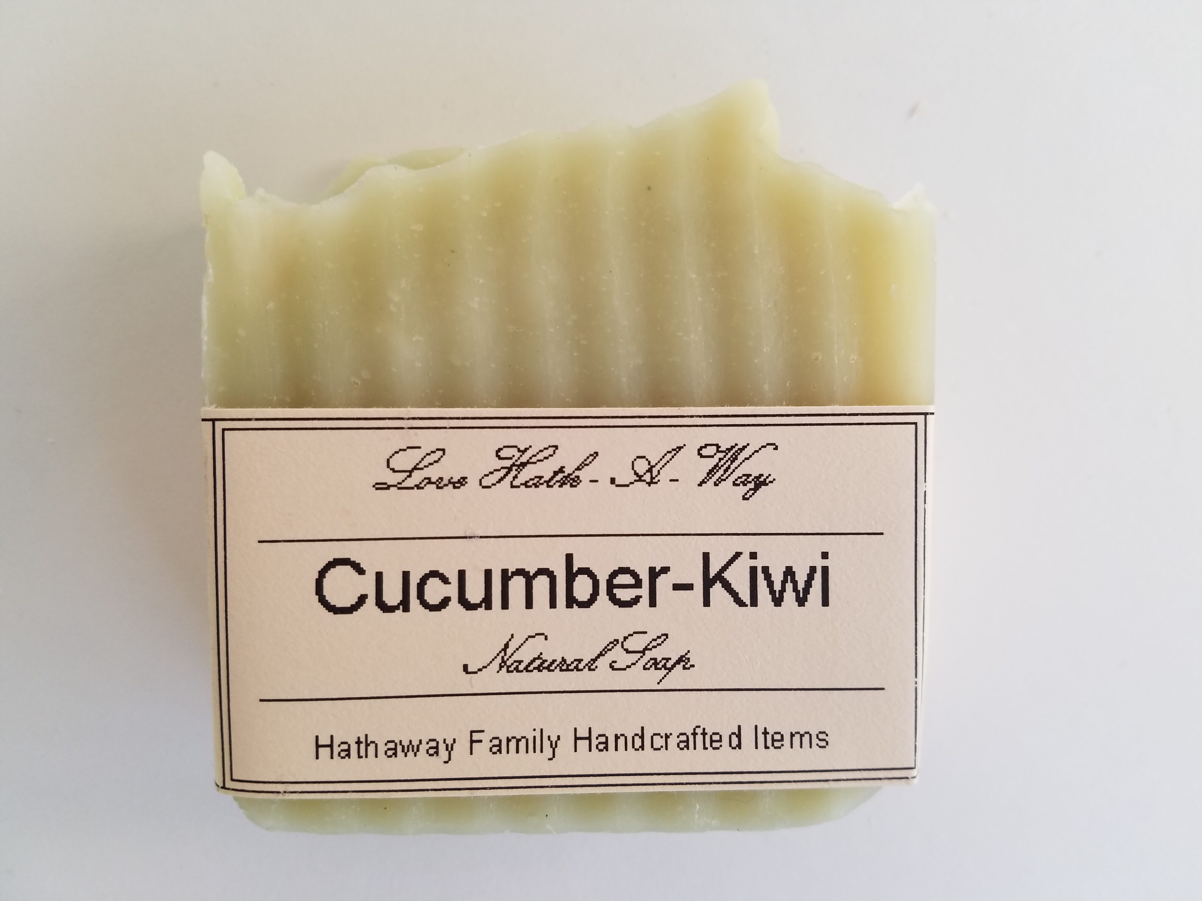 Cucumber-Kiwi Soap