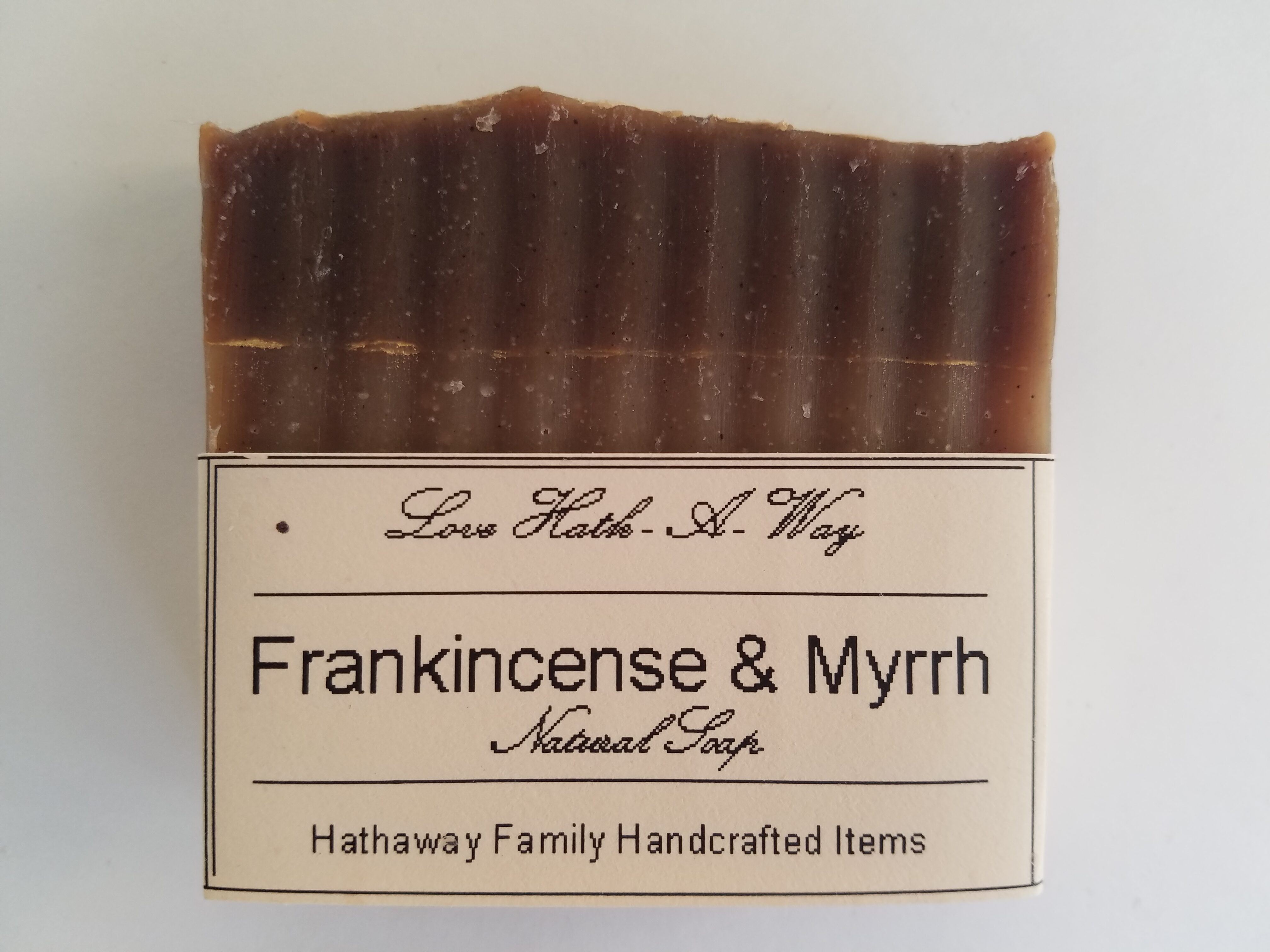 Frankincense & Myrrh Soap