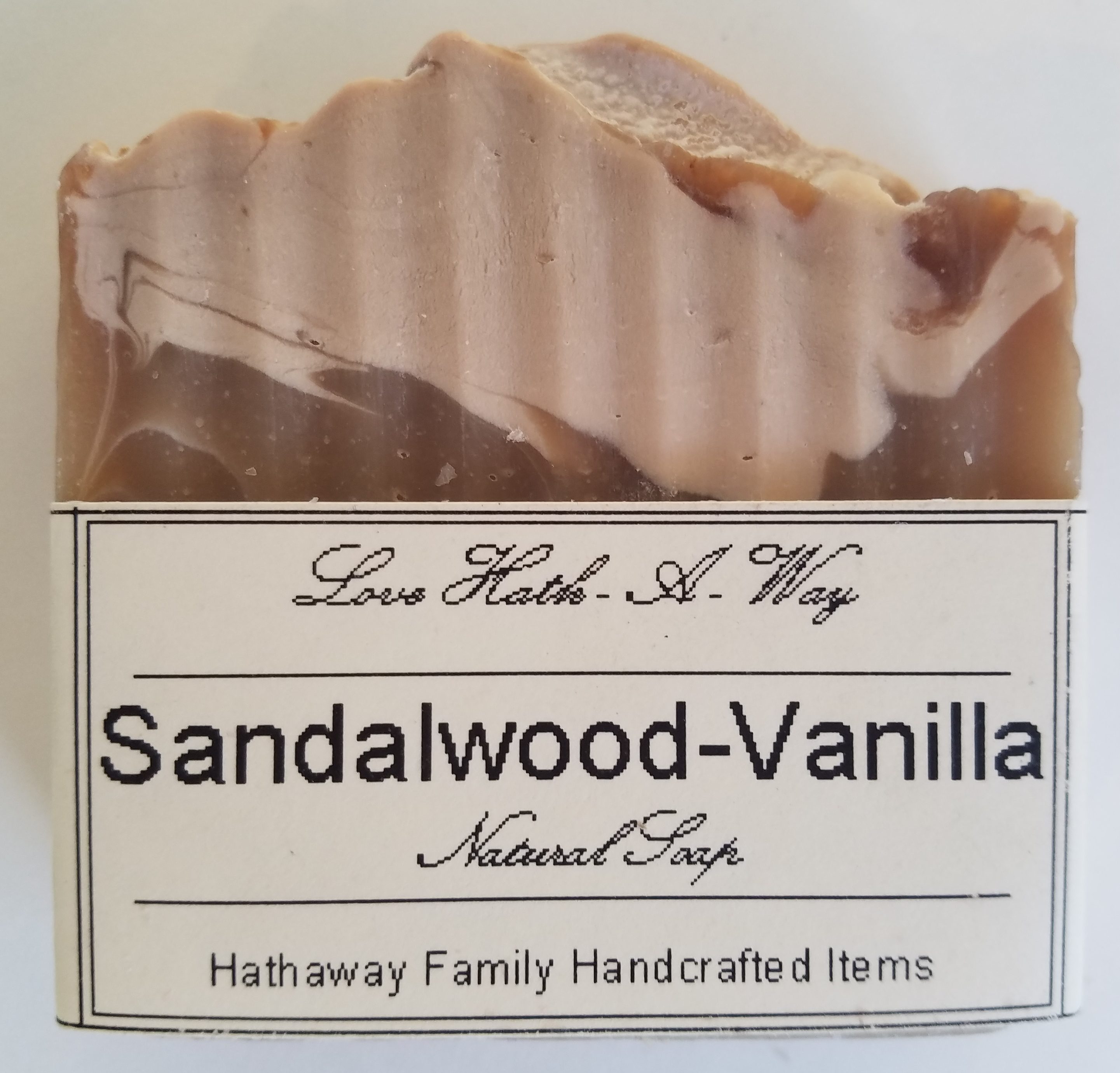 Sandalwood-Vanilla Soap