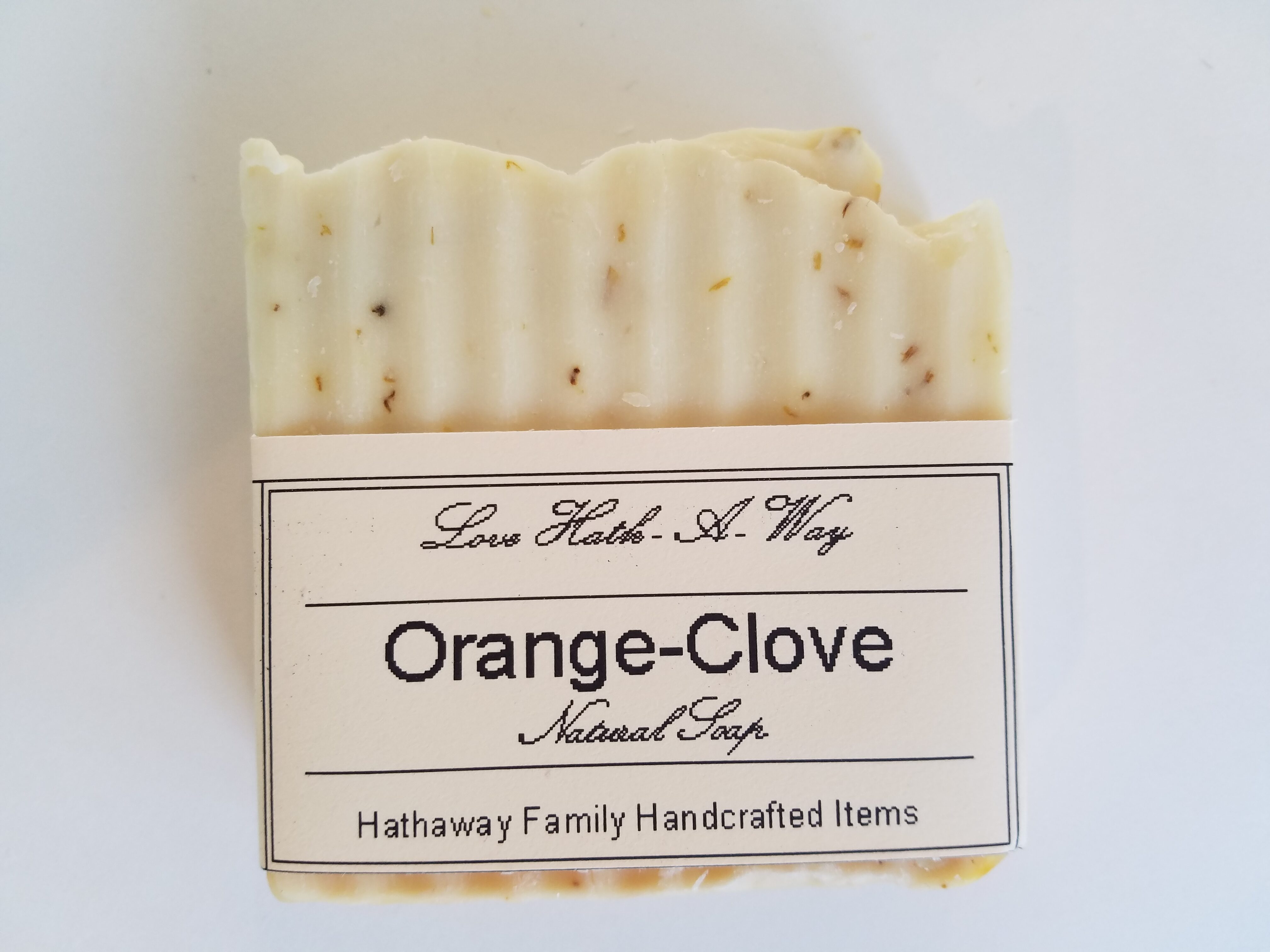 Orange-Clove Soap