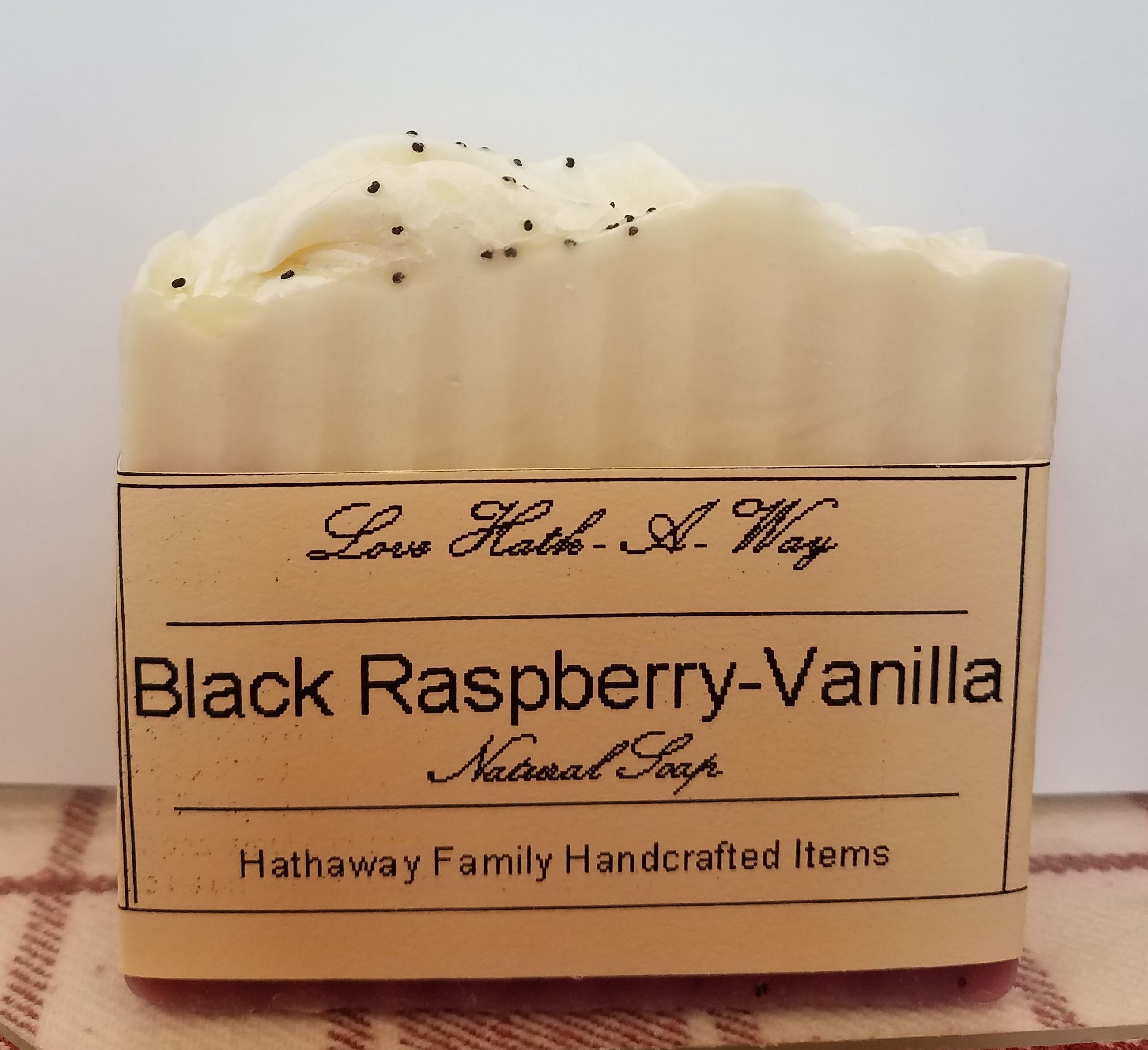Black Raspberry-Vanilla Soap