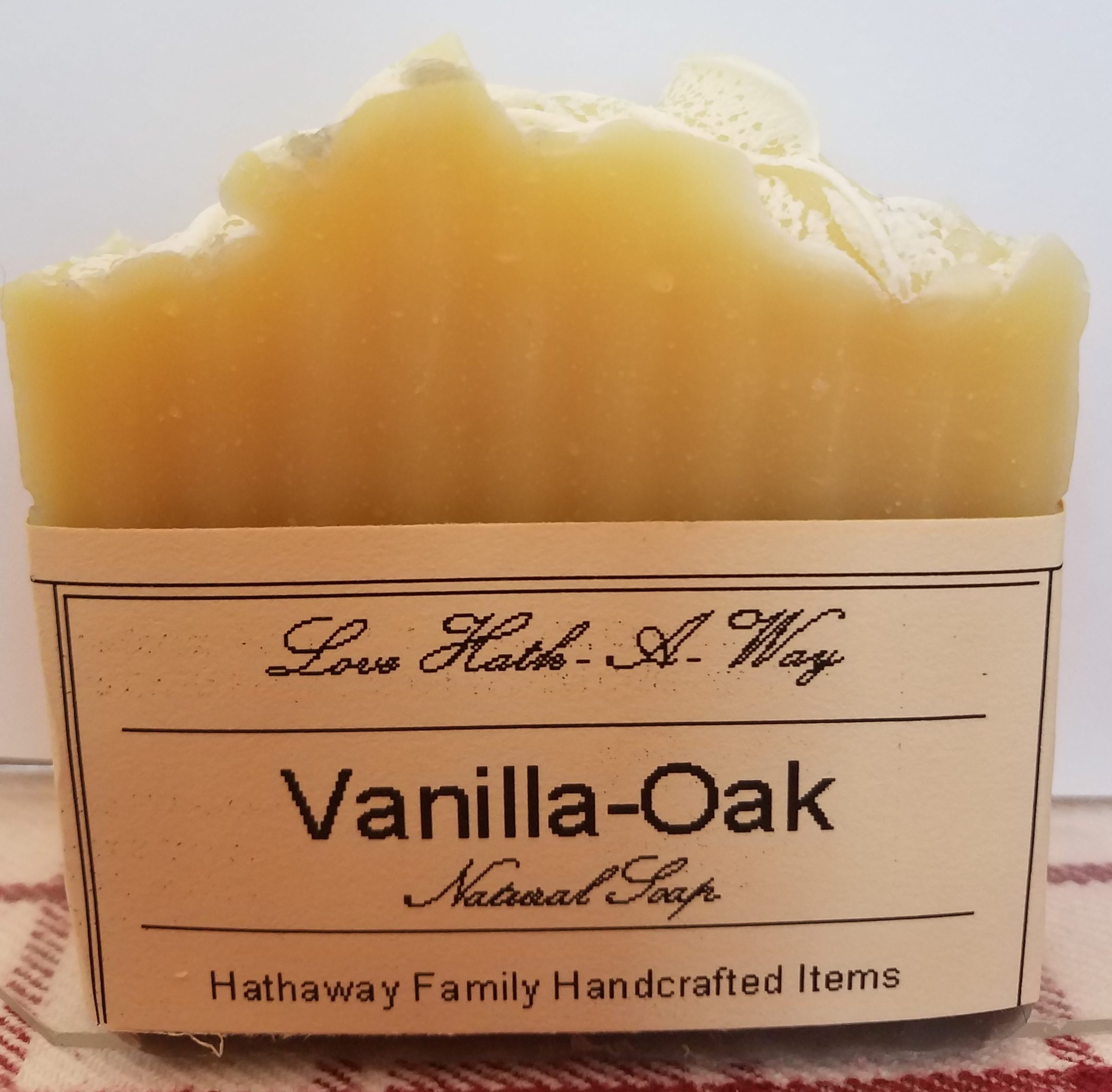 Vanilla-Oak Soap